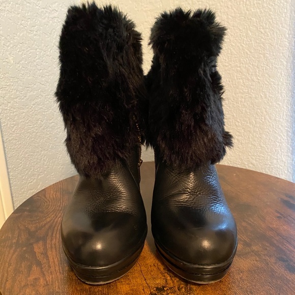 Vince Camuto Shoes - Vince Camuto Fur Booties